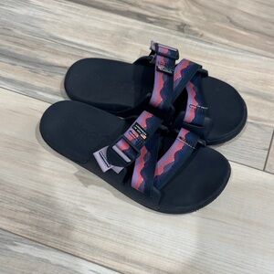 Women’s Chaco Chillos Slide Pink Sunset | Size 8